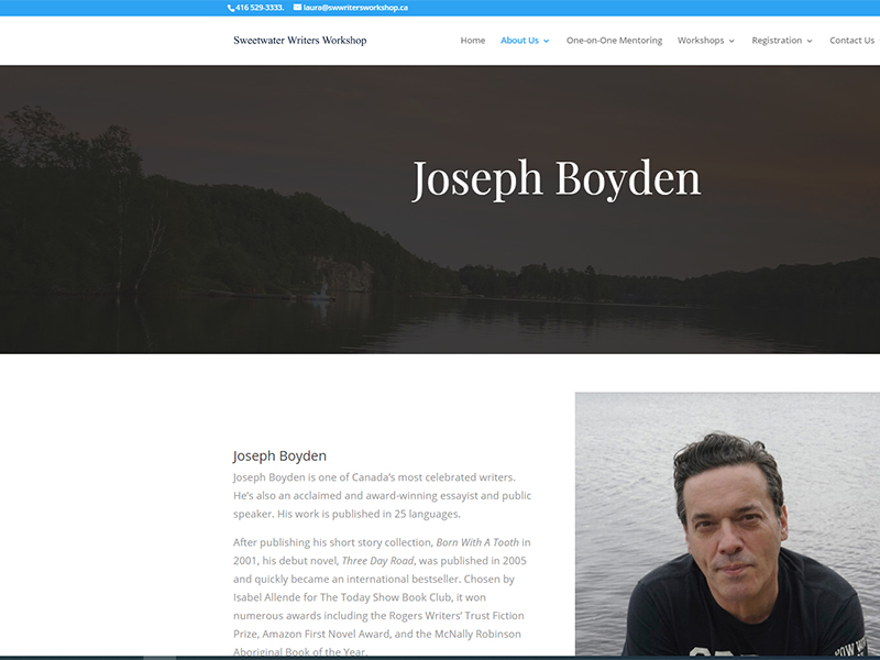 Joseph Boyden one of Canada's most celebrated writers